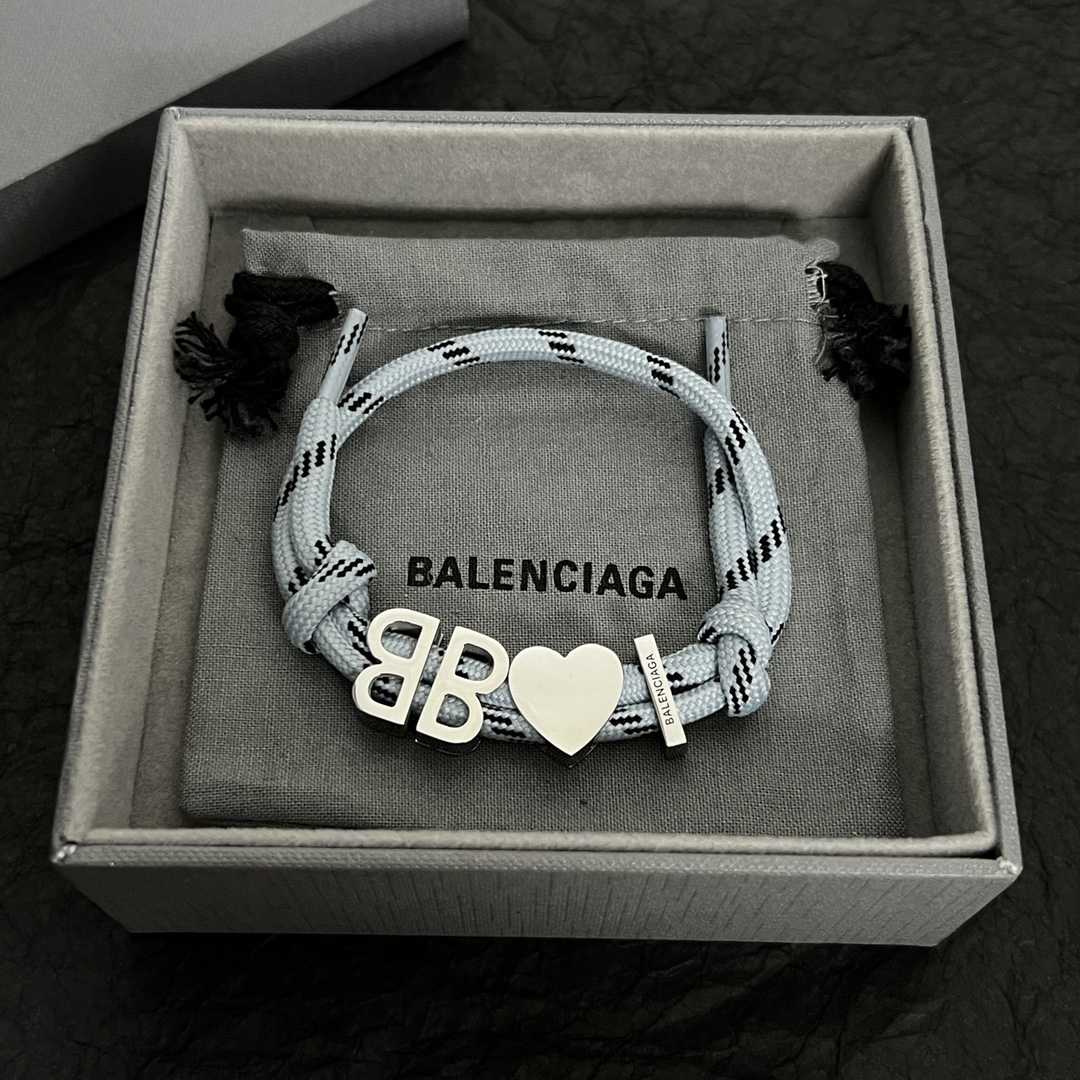 Balenciaga I <3 BB Bracelet  - DesignerGu