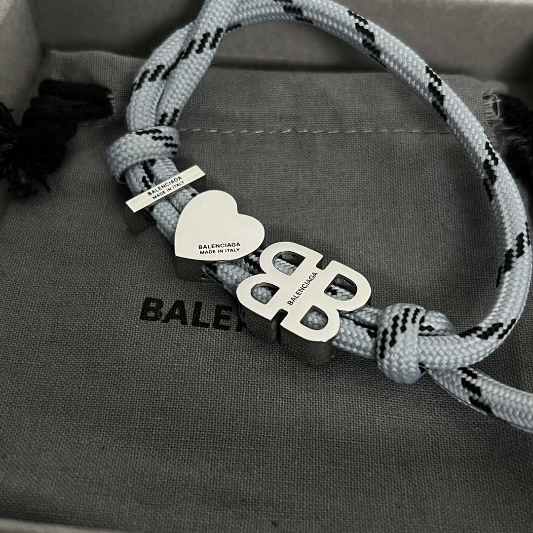 Balenciaga I <3 BB Bracelet  - DesignerGu