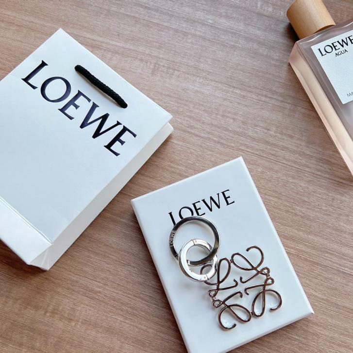 Loewe Anagram Keyring - DesignerGu