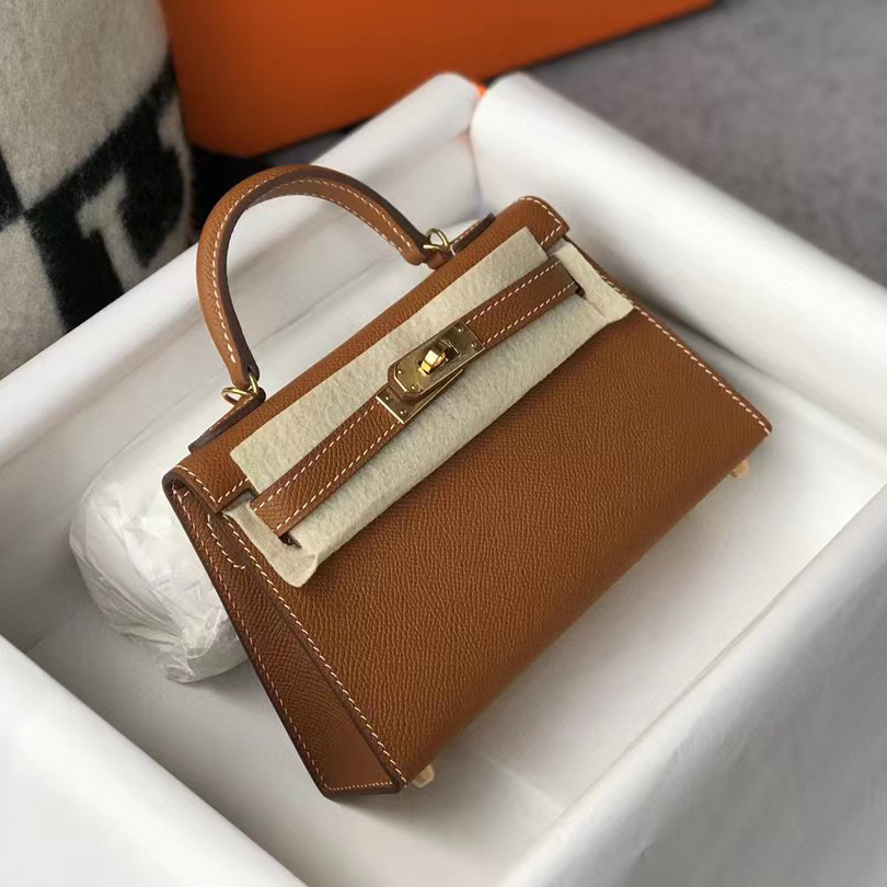 Hermes Kelly Handbag  (19-13-6.5cm) - DesignerGu