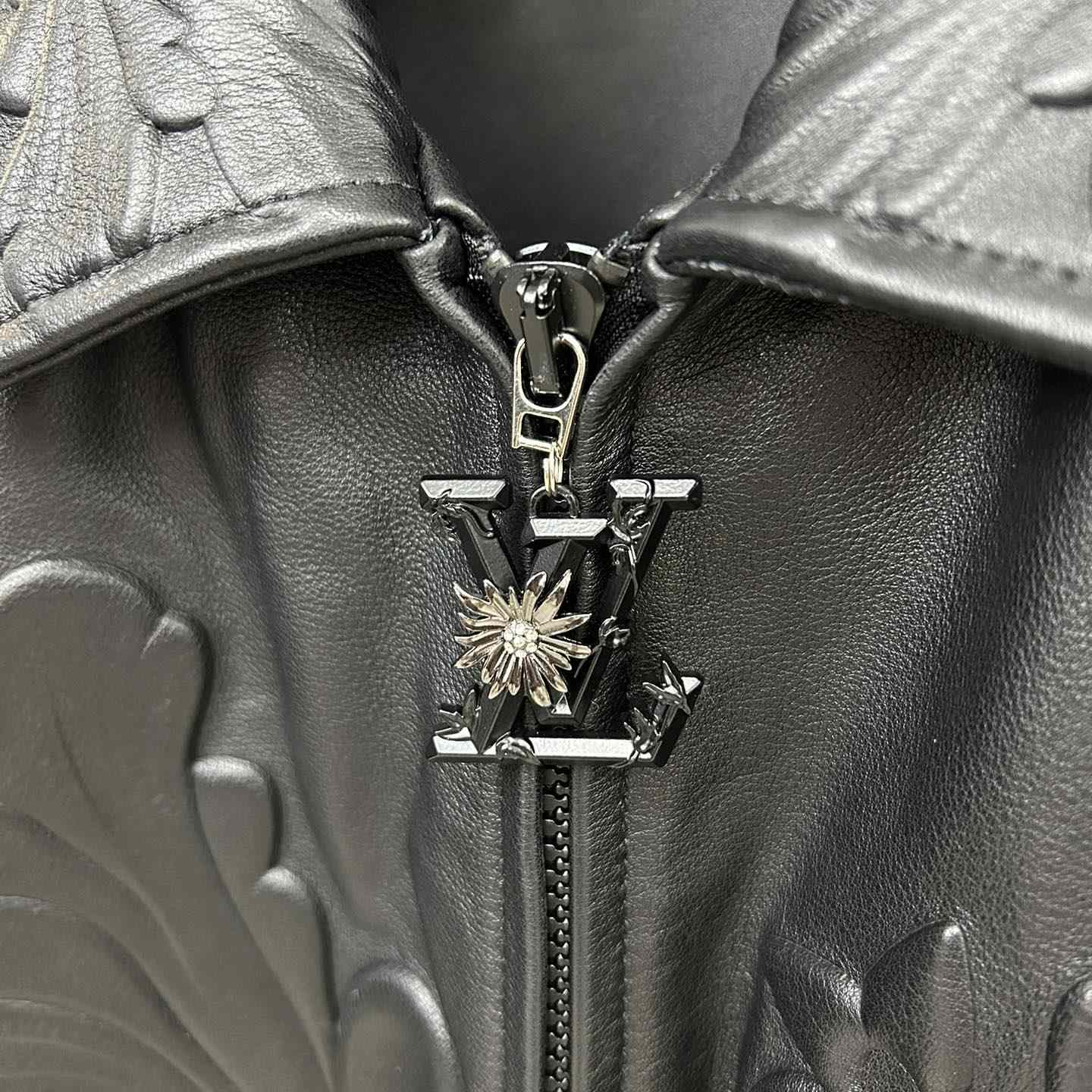 Louis Vuitton LV Ornaments Leather Blouson - DesignerGu