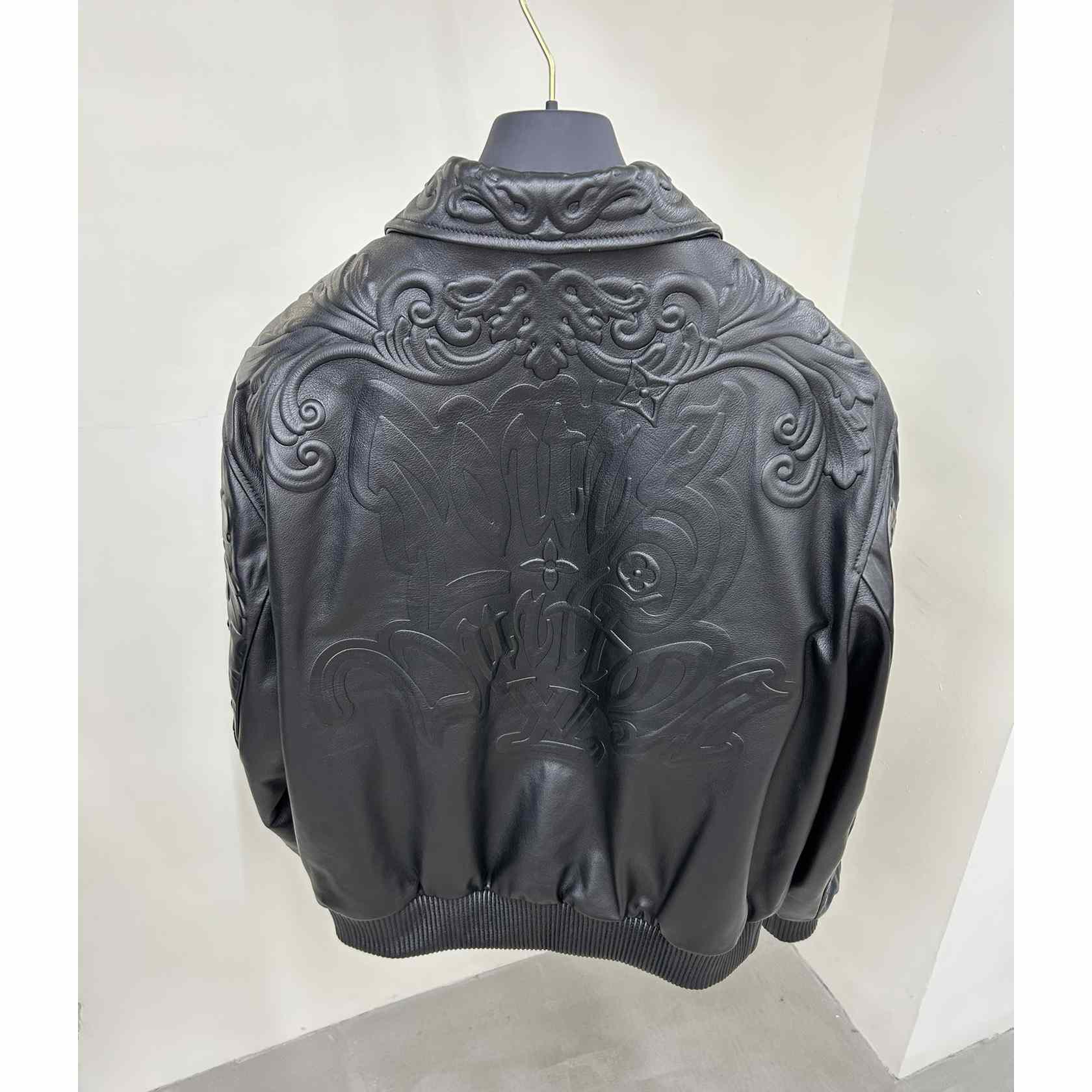 Louis Vuitton LV Ornaments Leather Blouson - DesignerGu