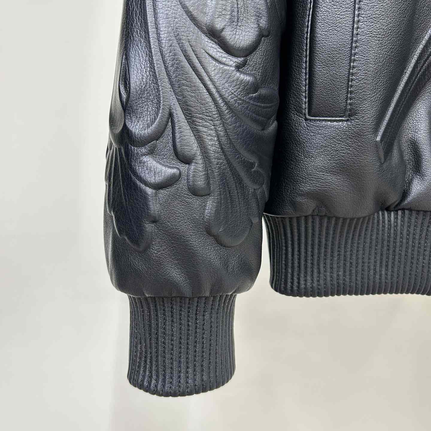 Louis Vuitton LV Ornaments Leather Blouson - DesignerGu