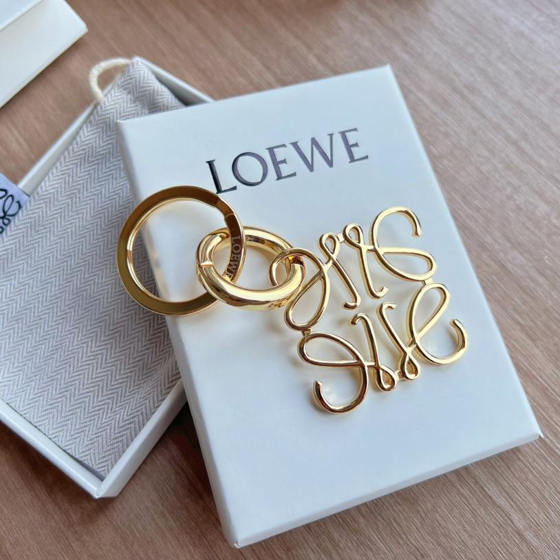 Loewe Anagram Keyring - DesignerGu