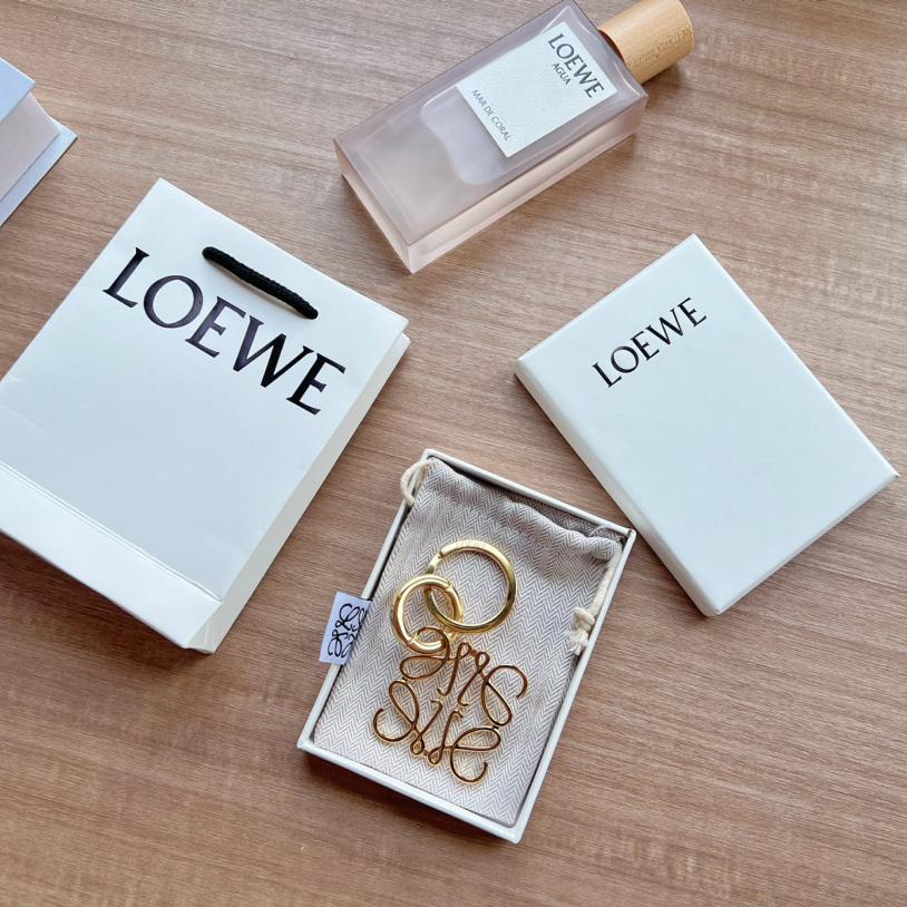 Loewe Anagram Keyring - DesignerGu