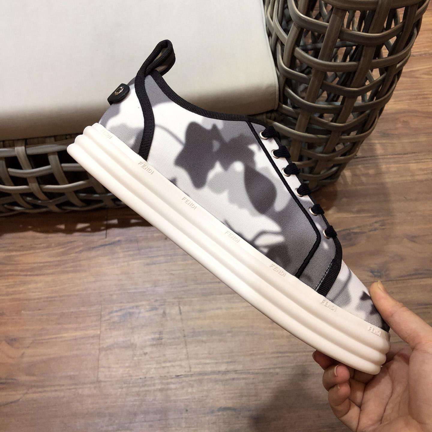 Fendi Rise Canvas Sneaker - DesignerGu