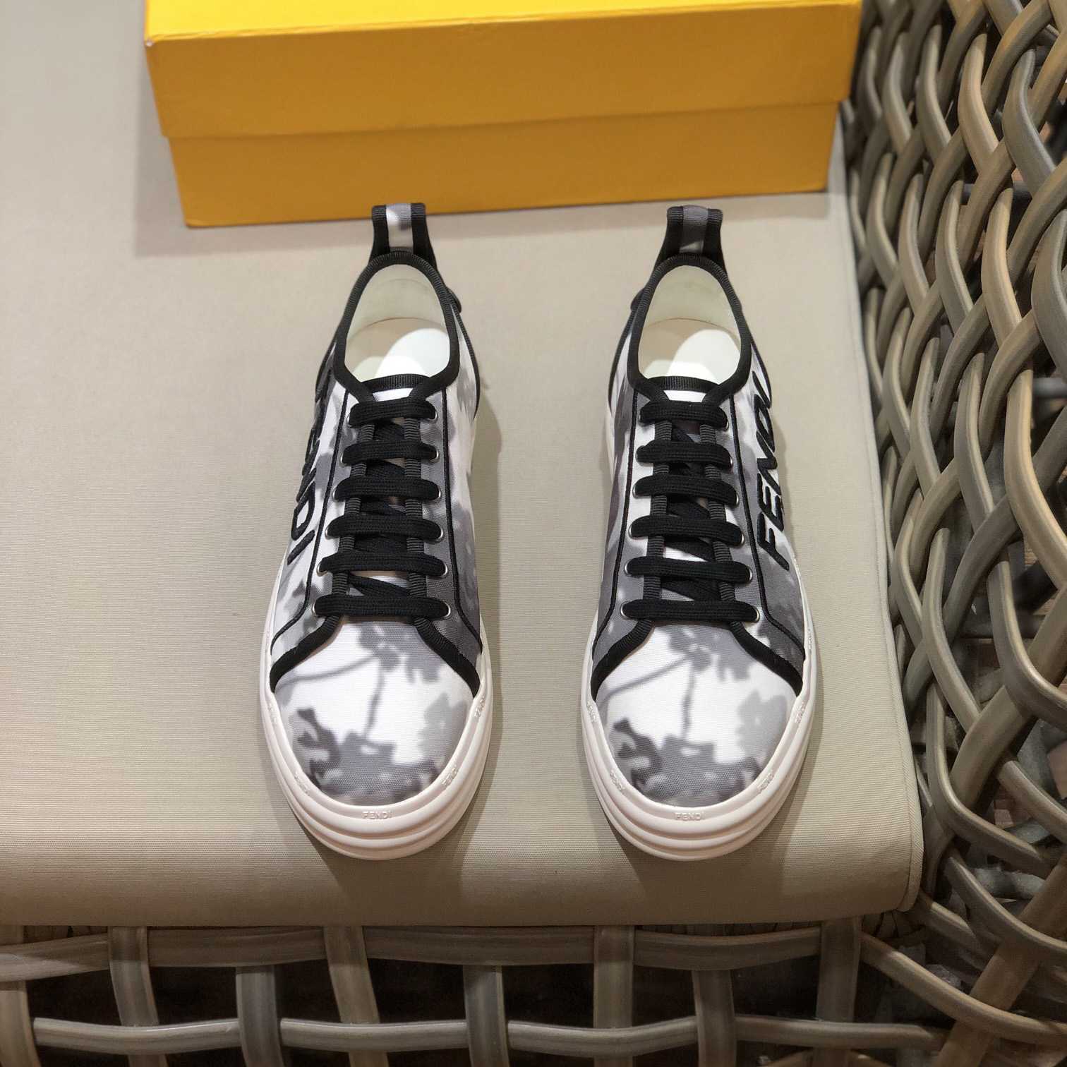 Fendi Rise Canvas Sneaker - DesignerGu