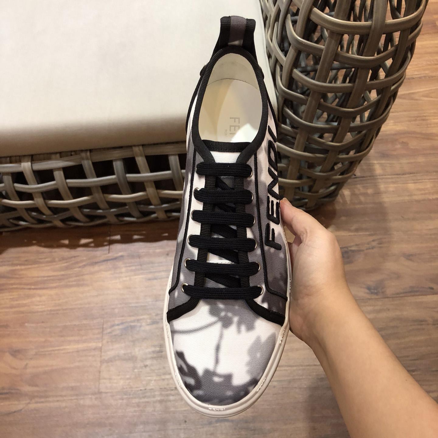 Fendi Rise Canvas Sneaker - DesignerGu