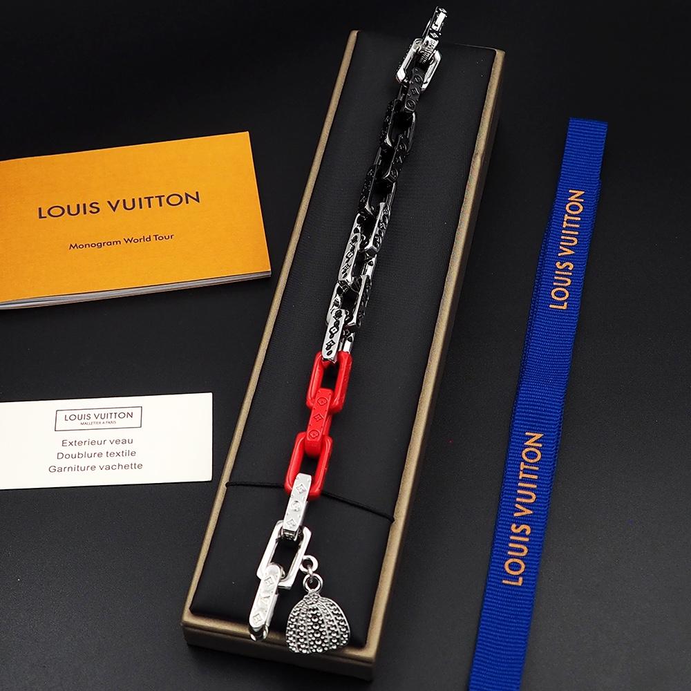 Louis Vuitton LV x YK Monogram Chain Bracelet    M0976 - DesignerGu