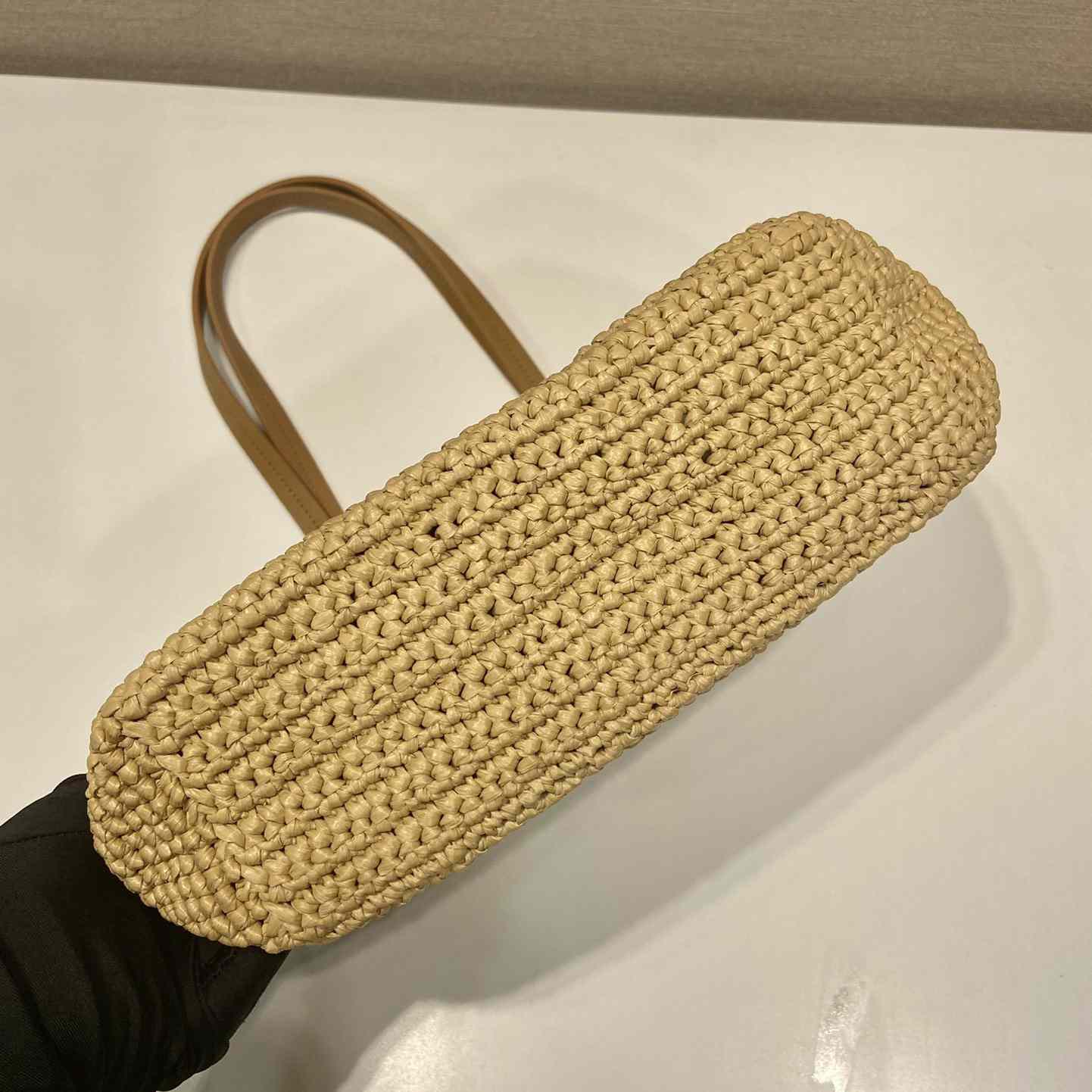 Prada Raffia Tote Bag - DesignerGu