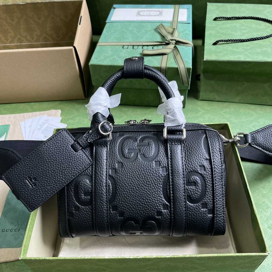 Gucci Jumbo GG Mini Duffle Bag (22-15-12.5cm) - DesignerGu