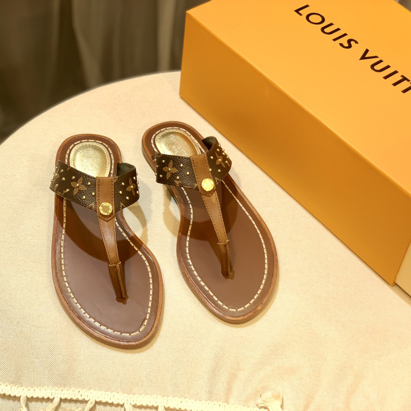 Louis Vuitton Sunny Flat Thong   1AB37T - DesignerGu