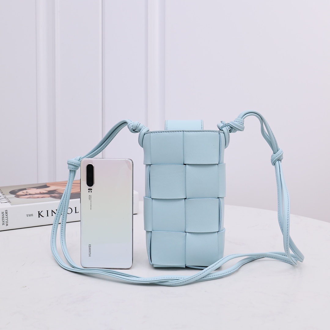 Bottega Veneta Mini Cassette Cross-Body Bag - DesignerGu