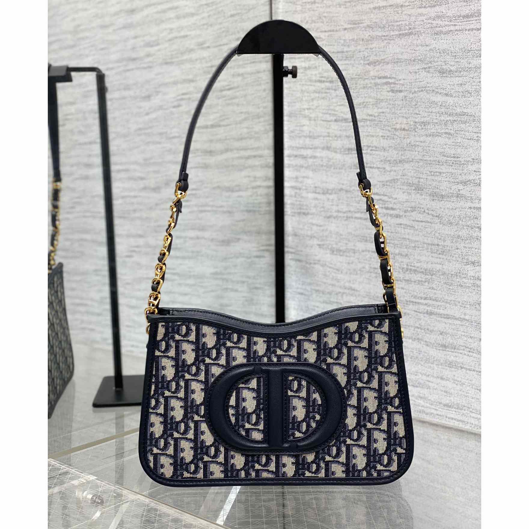 Dior CD Signature Hobo Mini Bag - DesignerGu