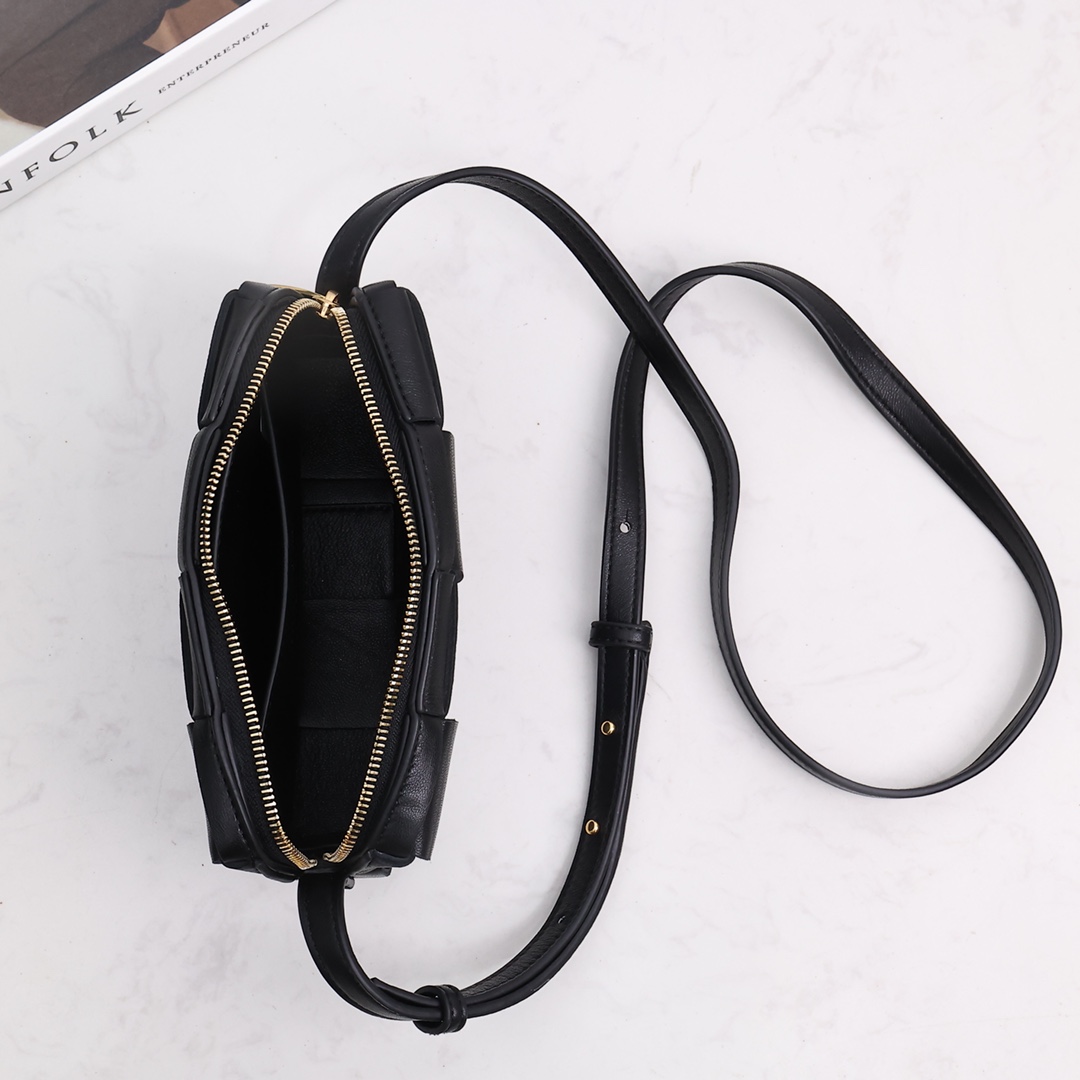 Bottega Veneta Mini Cassette Cross-Body Bag - DesignerGu