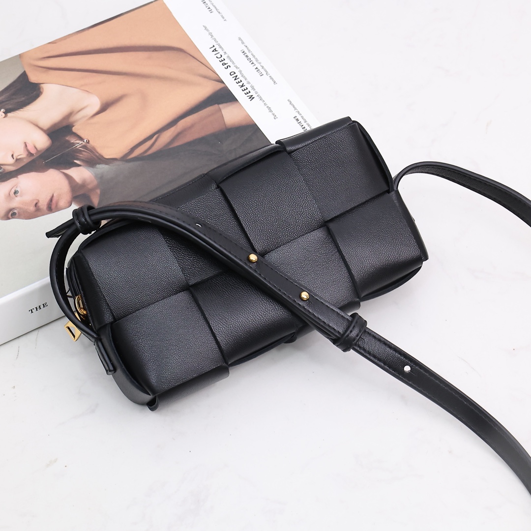 Bottega Veneta Mini Cassette Cross-Body Bag - DesignerGu