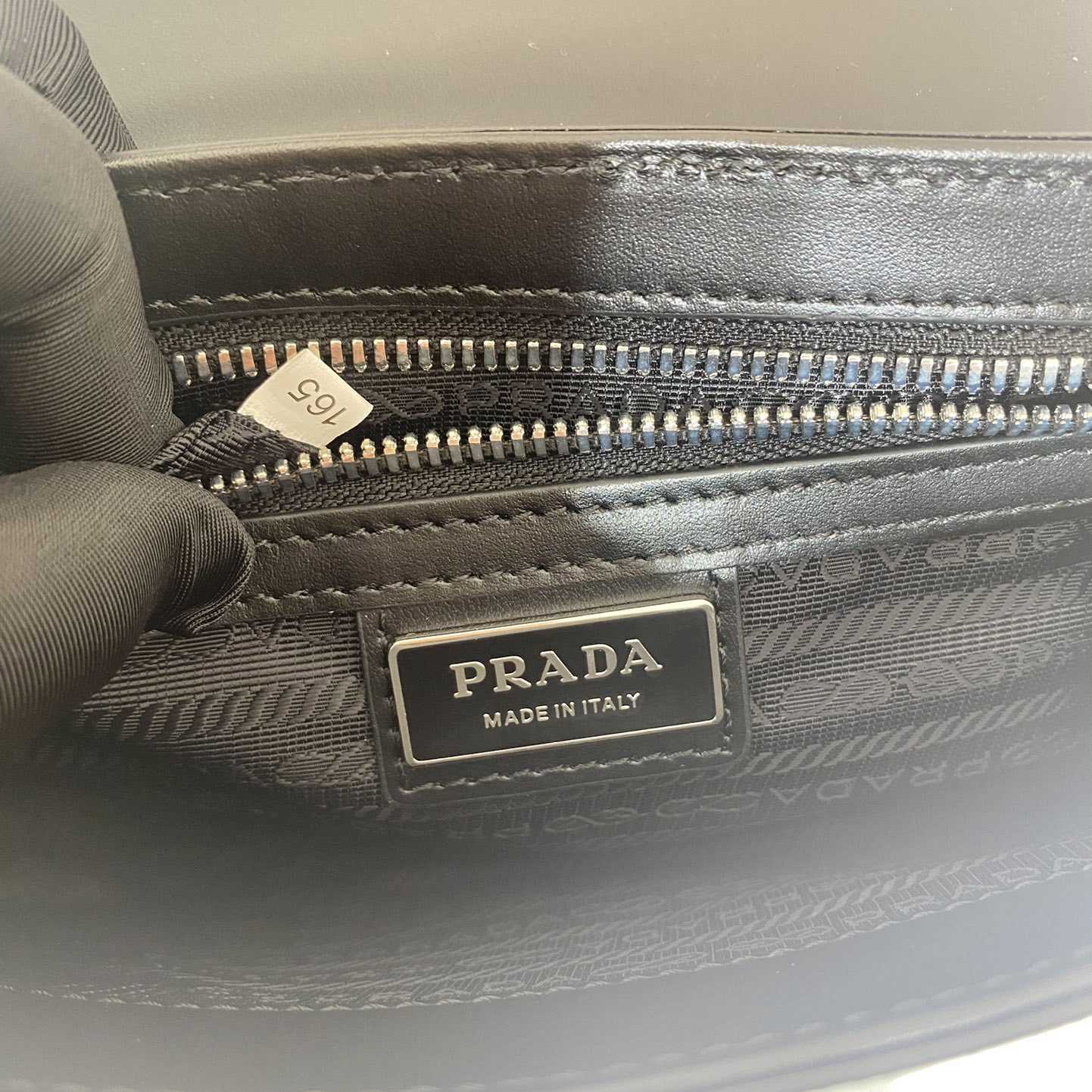 Prada Saffiano Leather Shoulder Bag - DesignerGu