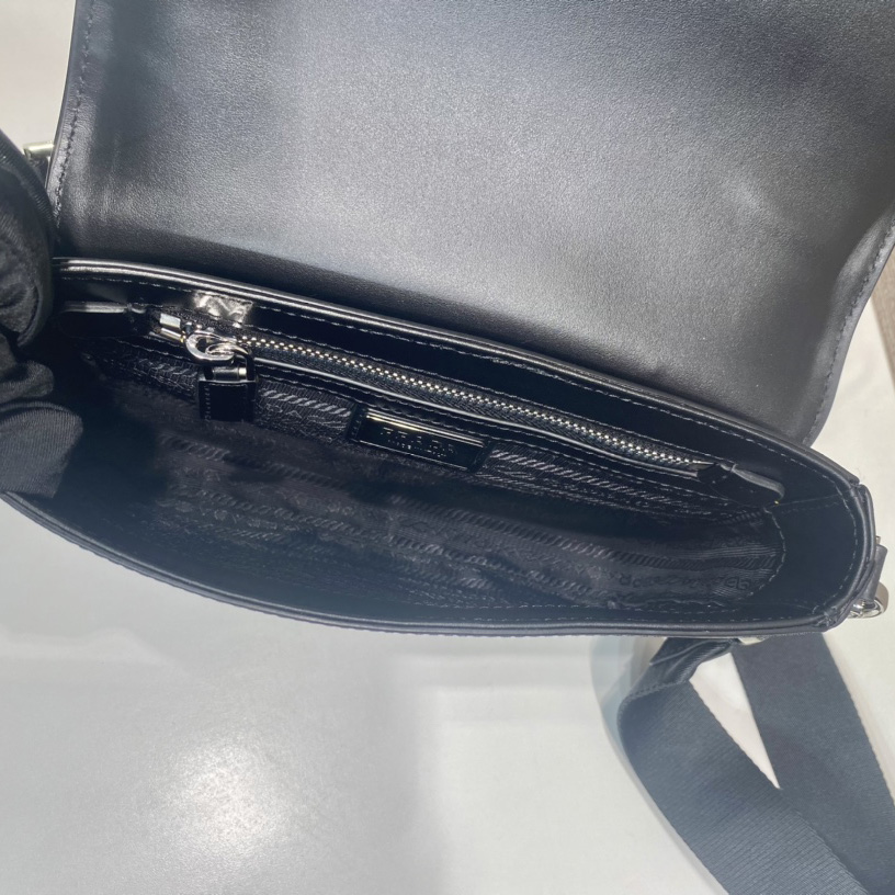 Prada Saffiano Leather Shoulder Bag - DesignerGu