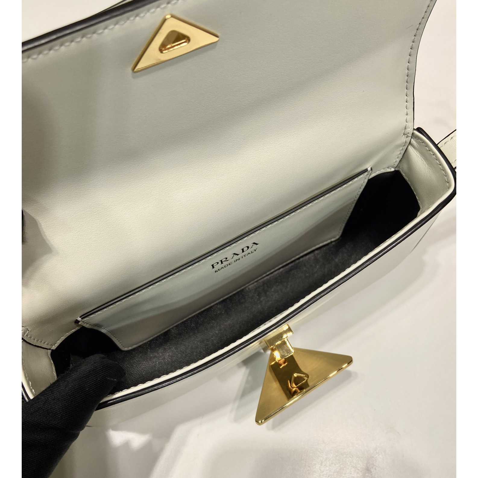 Prada Leather Shoulder Bag - DesignerGu