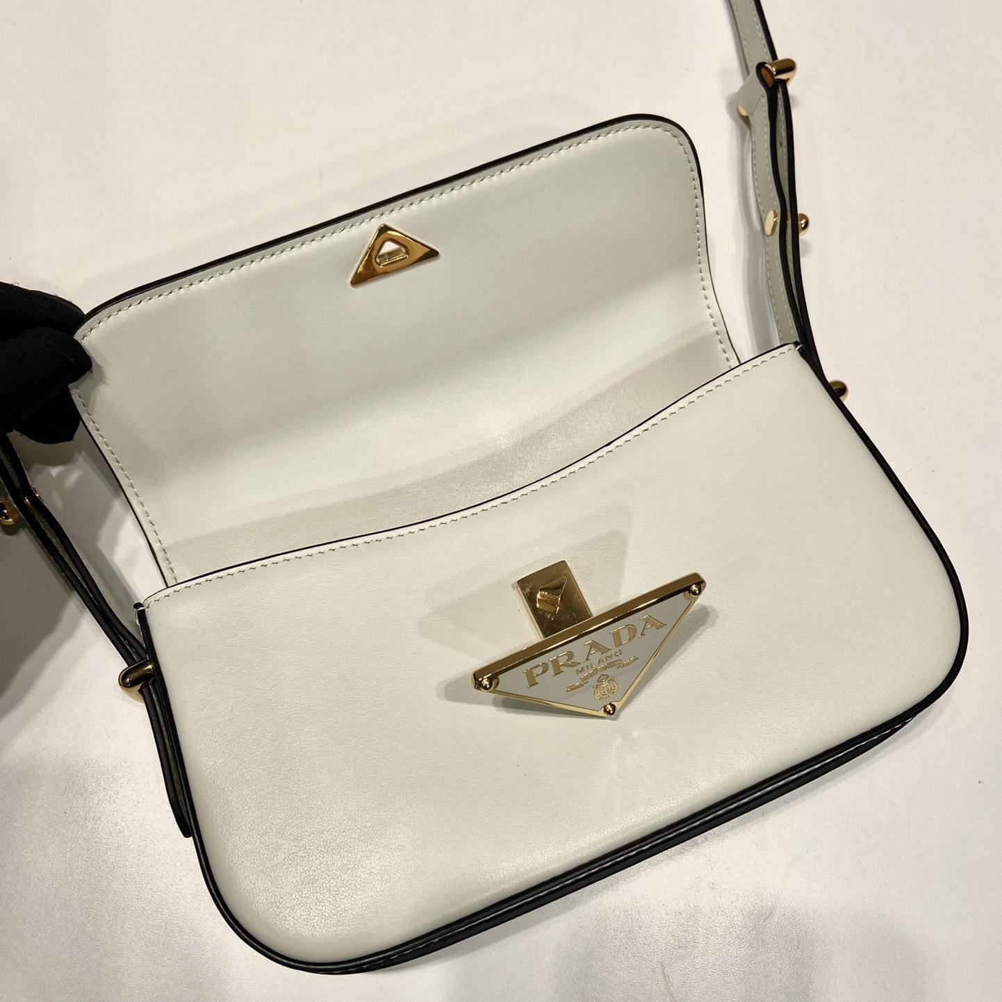 Prada Leather Shoulder Bag - DesignerGu