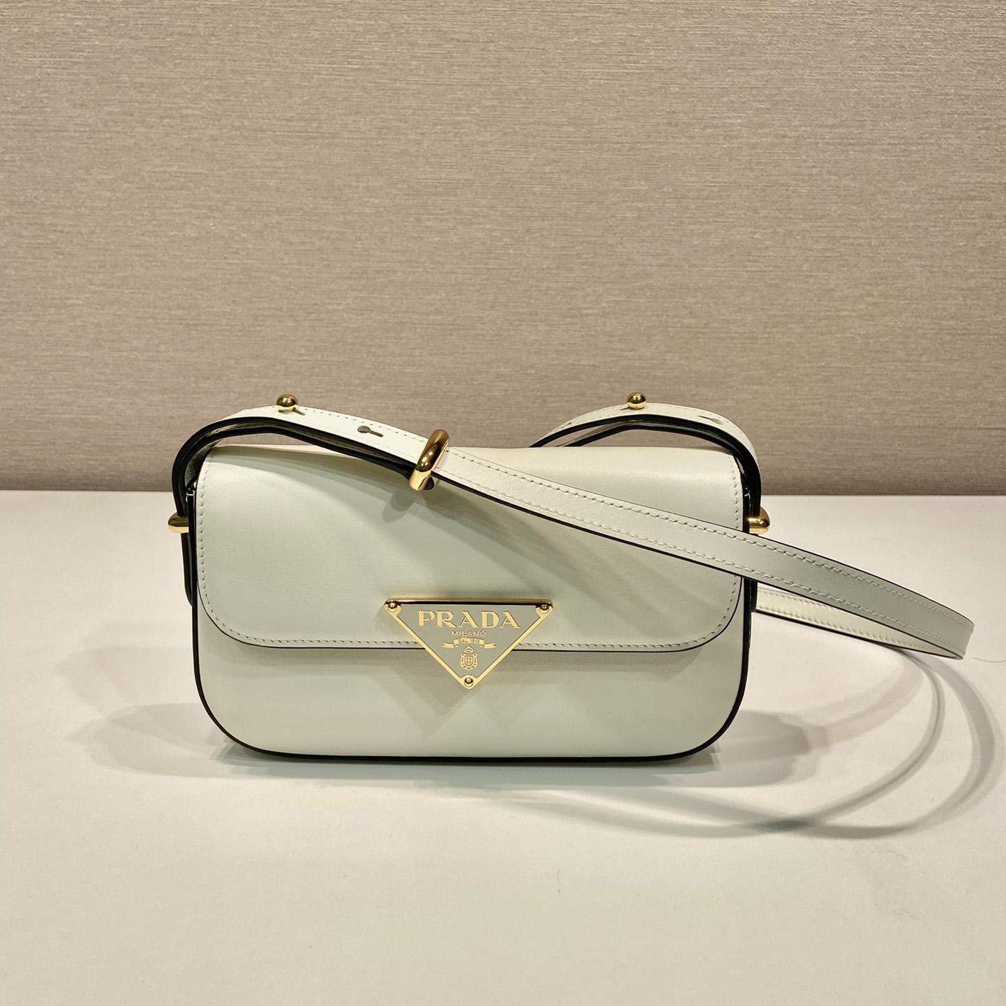 Prada Leather Shoulder Bag - DesignerGu