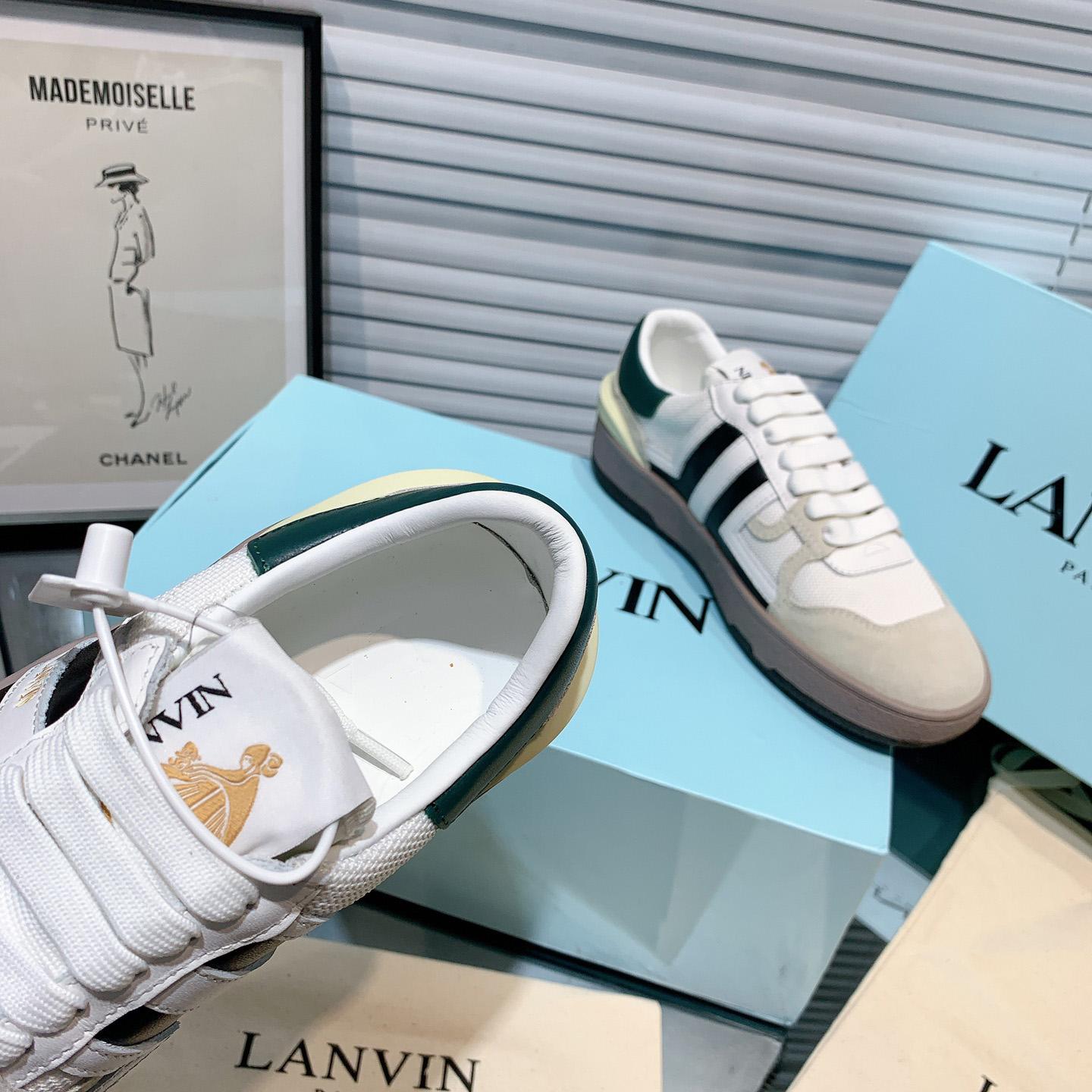 Lanvin Clay Low-Top Sneakers - DesignerGu