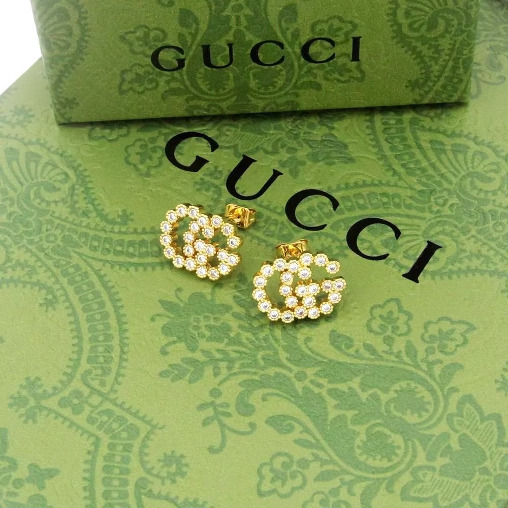 Gucci GG Running Studs - DesignerGu