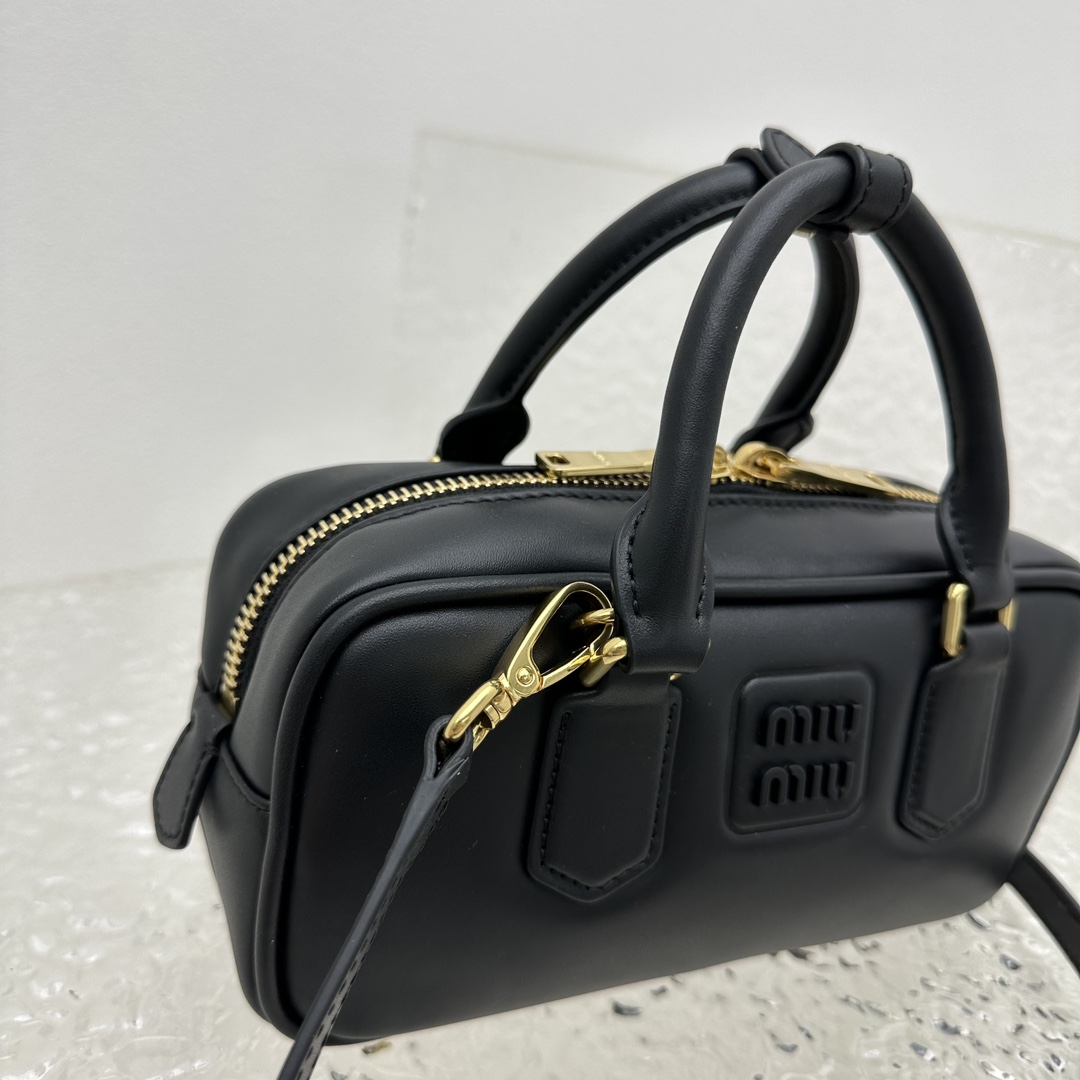 Miu Miu Arcadie Leather Bag - DesignerGu