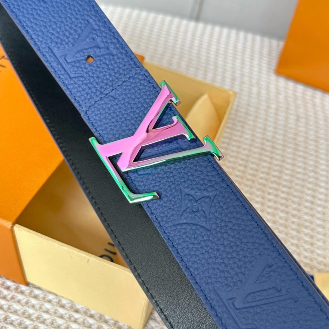 Louis Vuitton LV Initials 40mm Reversible Belt   M8260U - DesignerGu