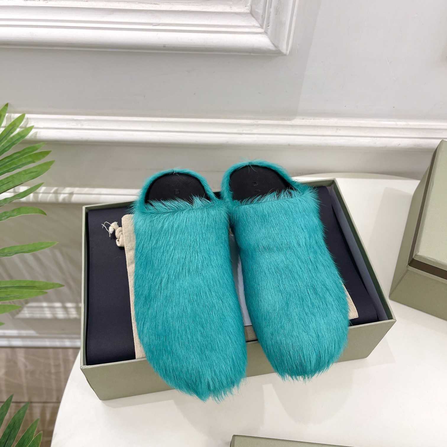 Marni Fussbett Slip-On Flat Mules - DesignerGu