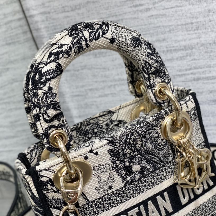 Dior Mini Lady D-lite Bag - DesignerGu