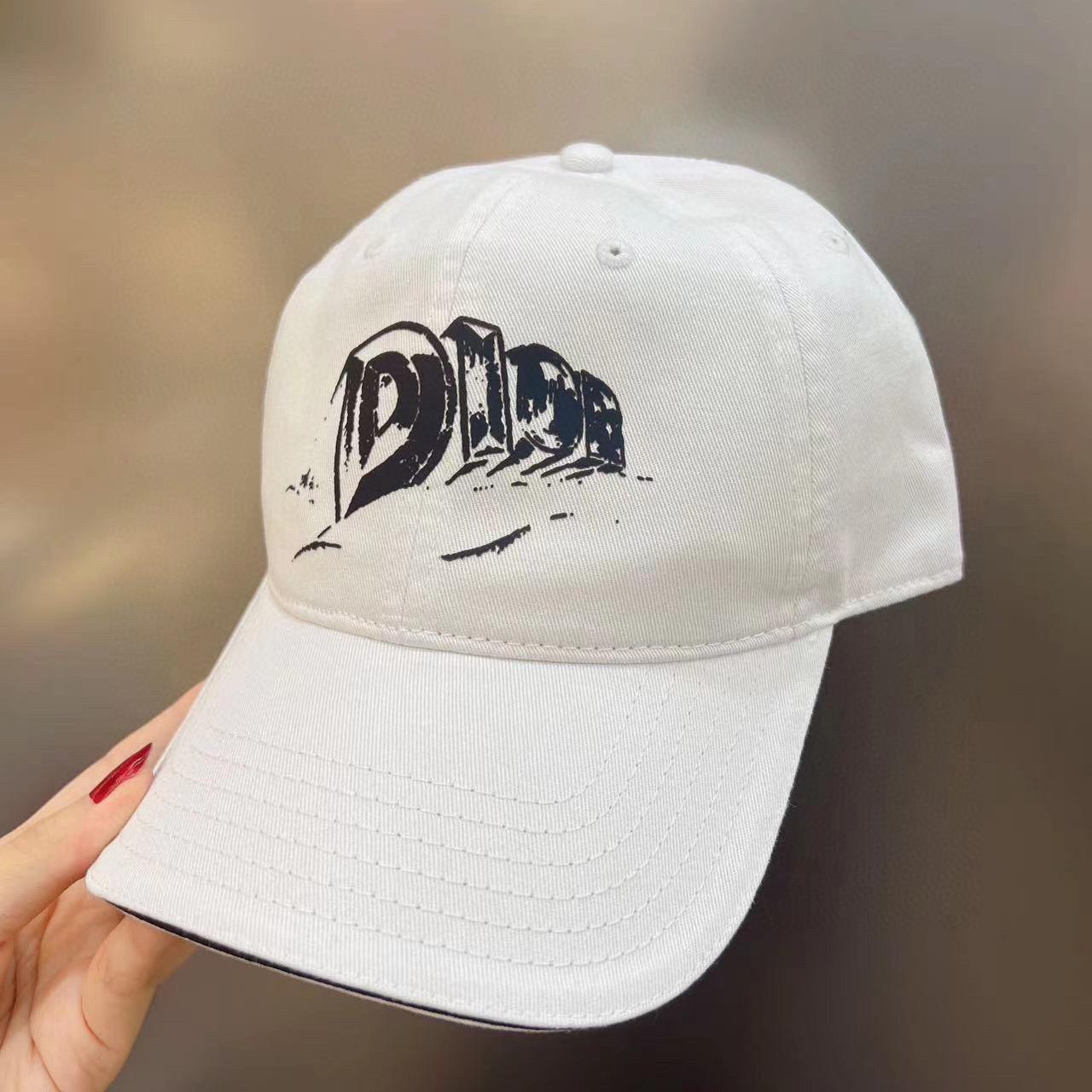 Dior Baseball Cap With AsteroDior Signature  - DesignerGu