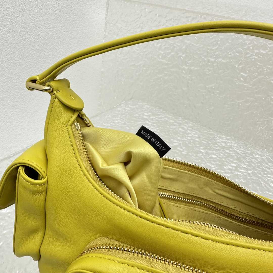 Miu Miu Nappa Leather Pocket Bag - DesignerGu