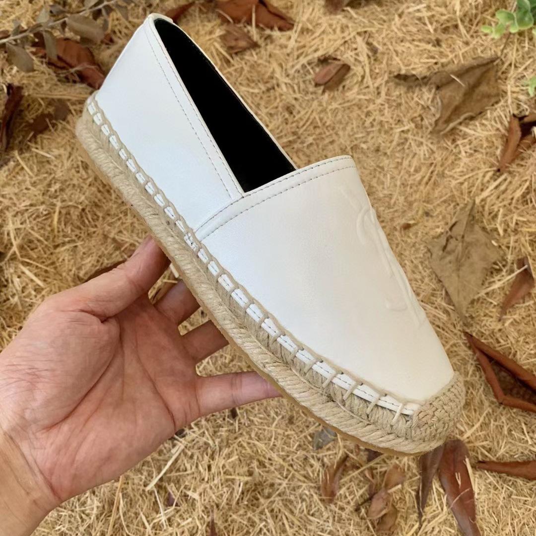 Saint Laurent Cassandre Espadrilles In Lambskin - DesignerGu