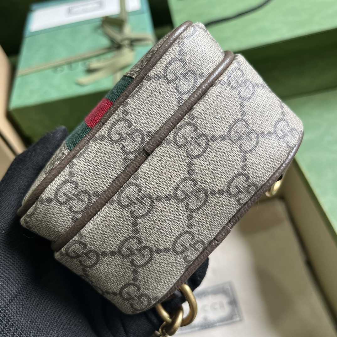 Gucci Ophidia GG Mini Bag (12x 18x 6.9cm) - DesignerGu