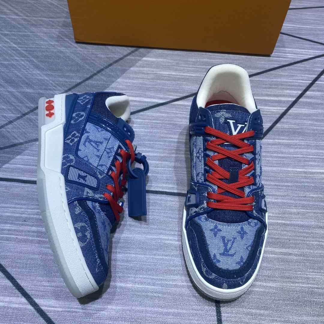 Louis Vuitton LV Trainer Sneaker    - DesignerGu