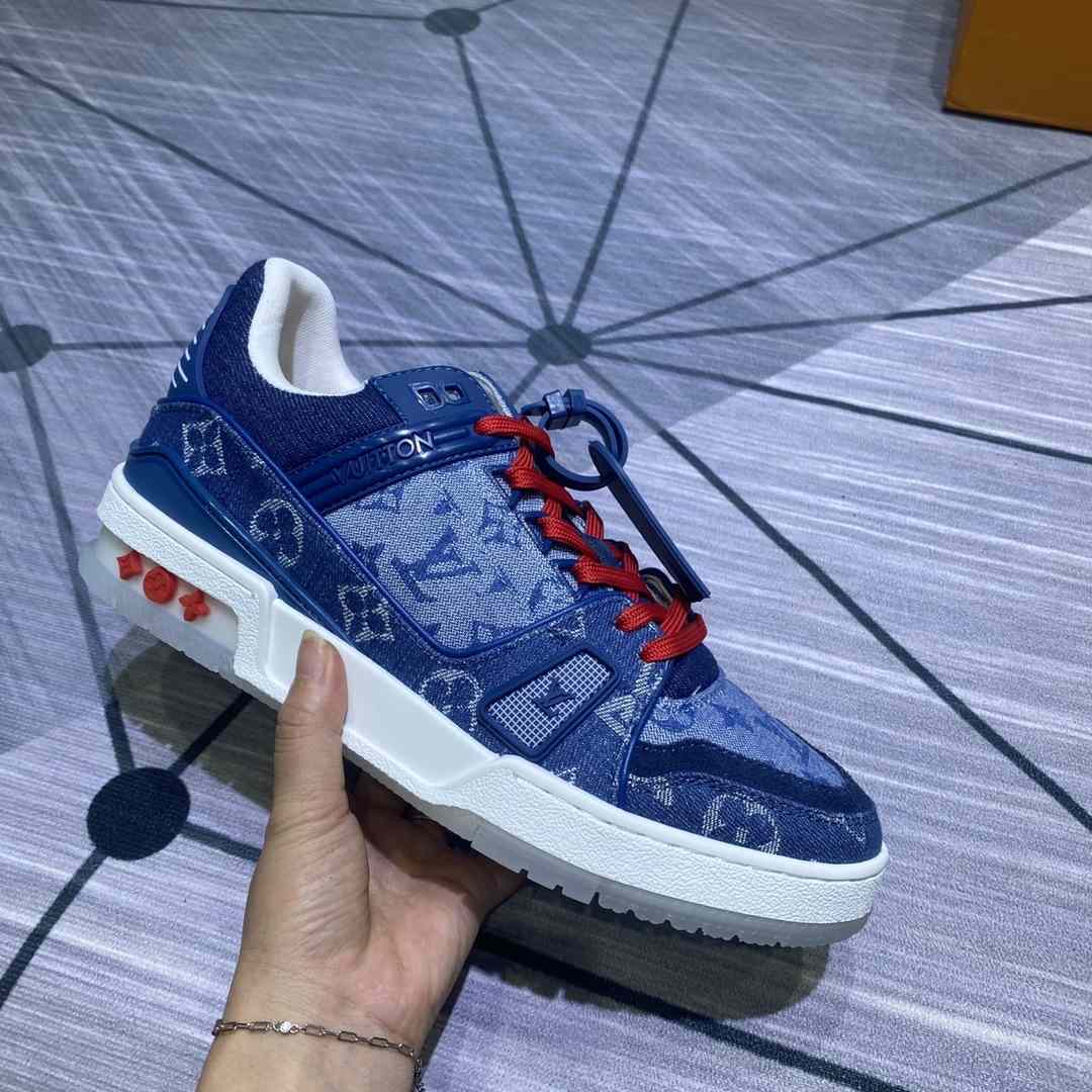 Louis Vuitton LV Trainer Sneaker    - DesignerGu