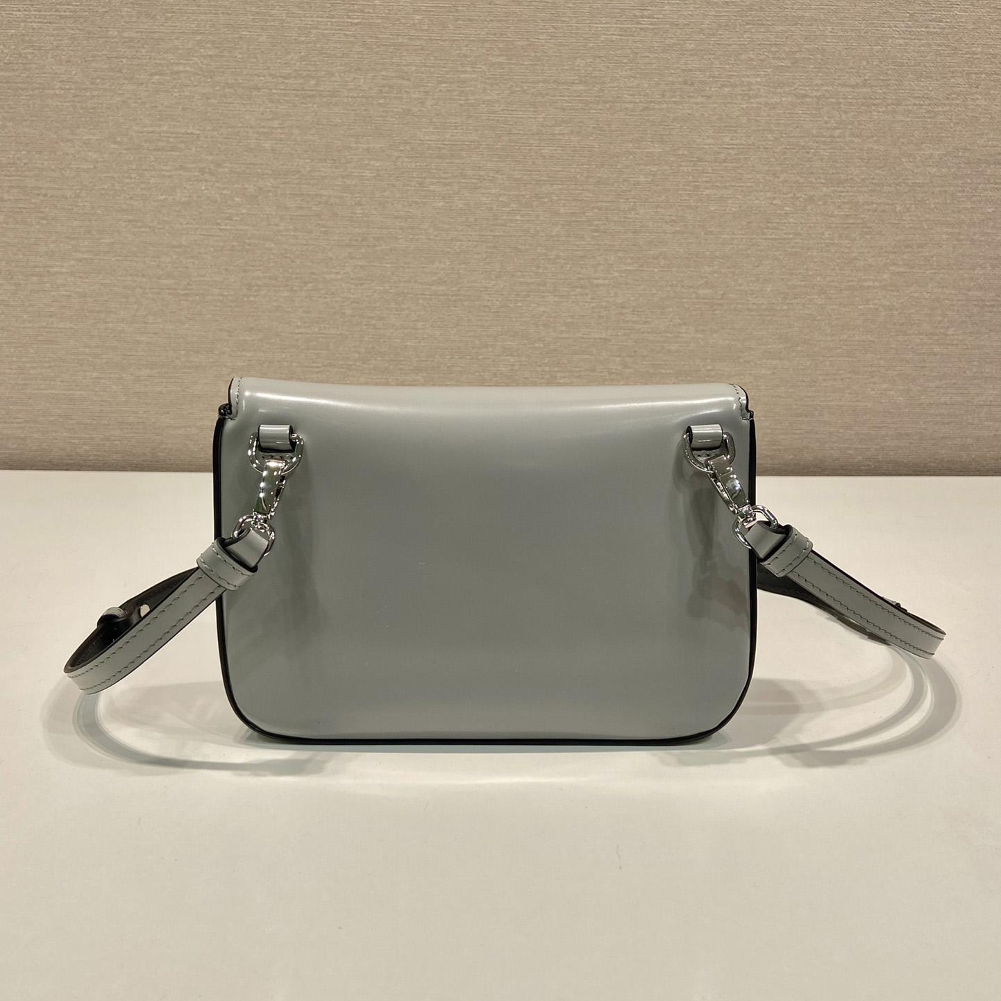 Prada Brushed Leather Mini-bag With Shoulder Strap - DesignerGu