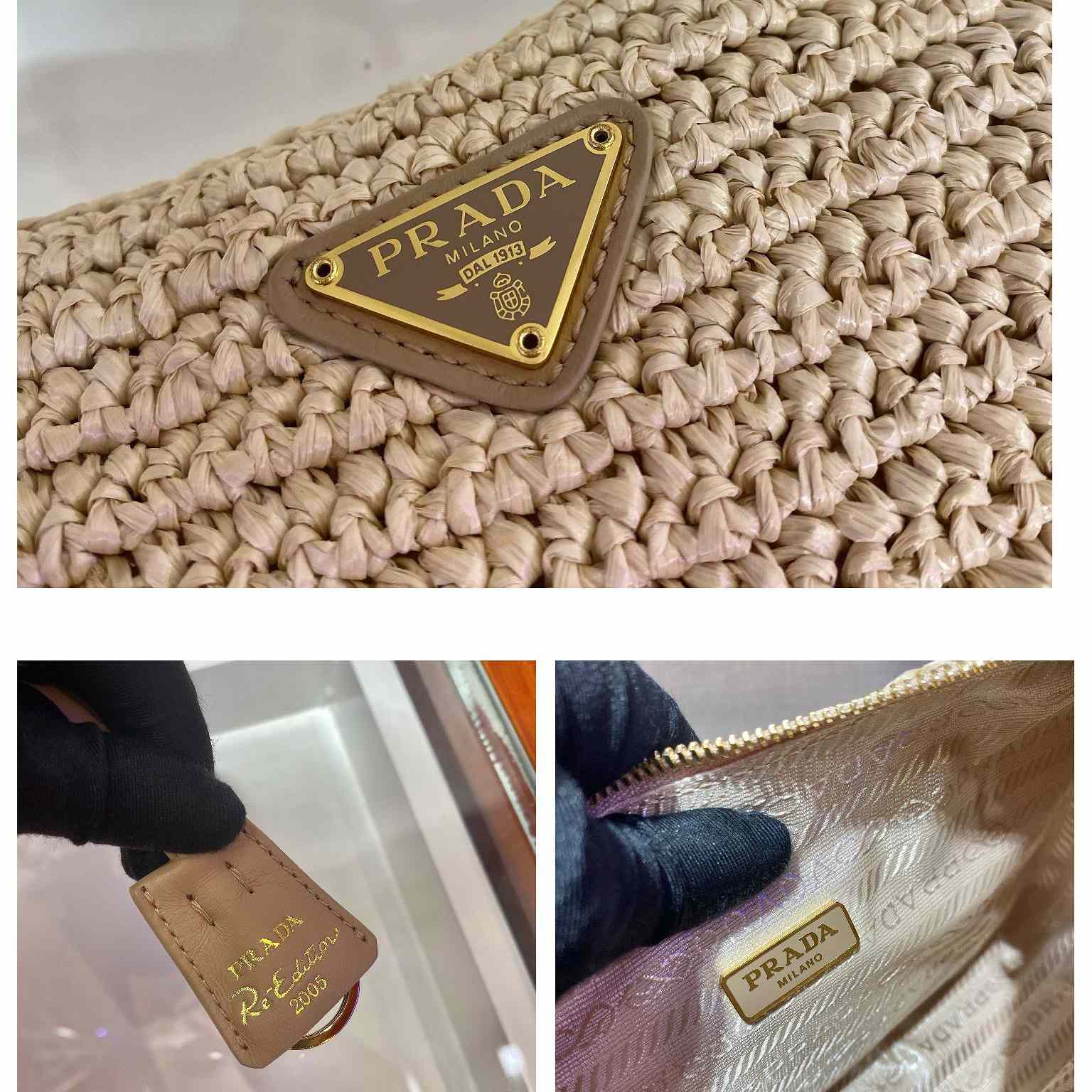 Prada Raffia Bag - DesignerGu