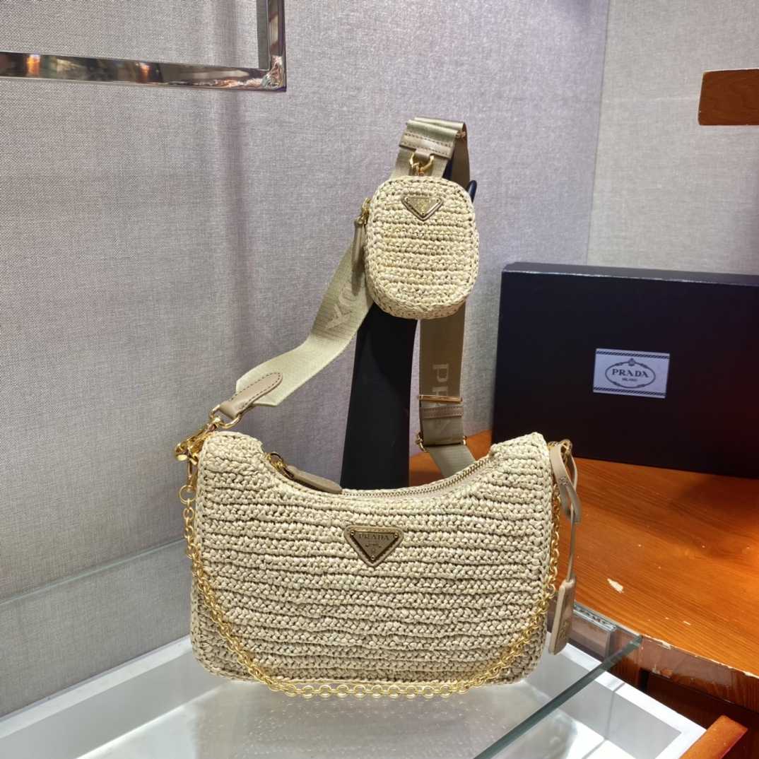 Prada Raffia Bag - DesignerGu