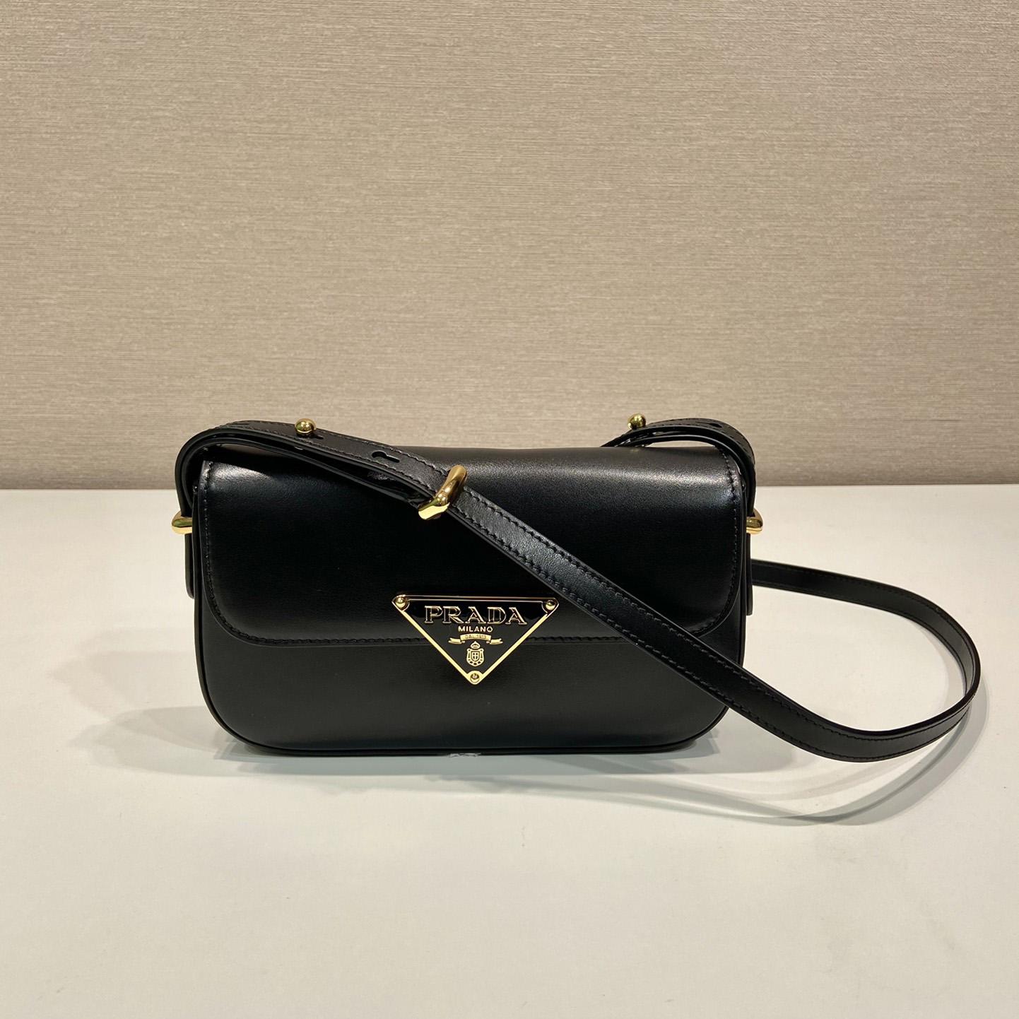 Prada Leather Shoulder Bag - DesignerGu