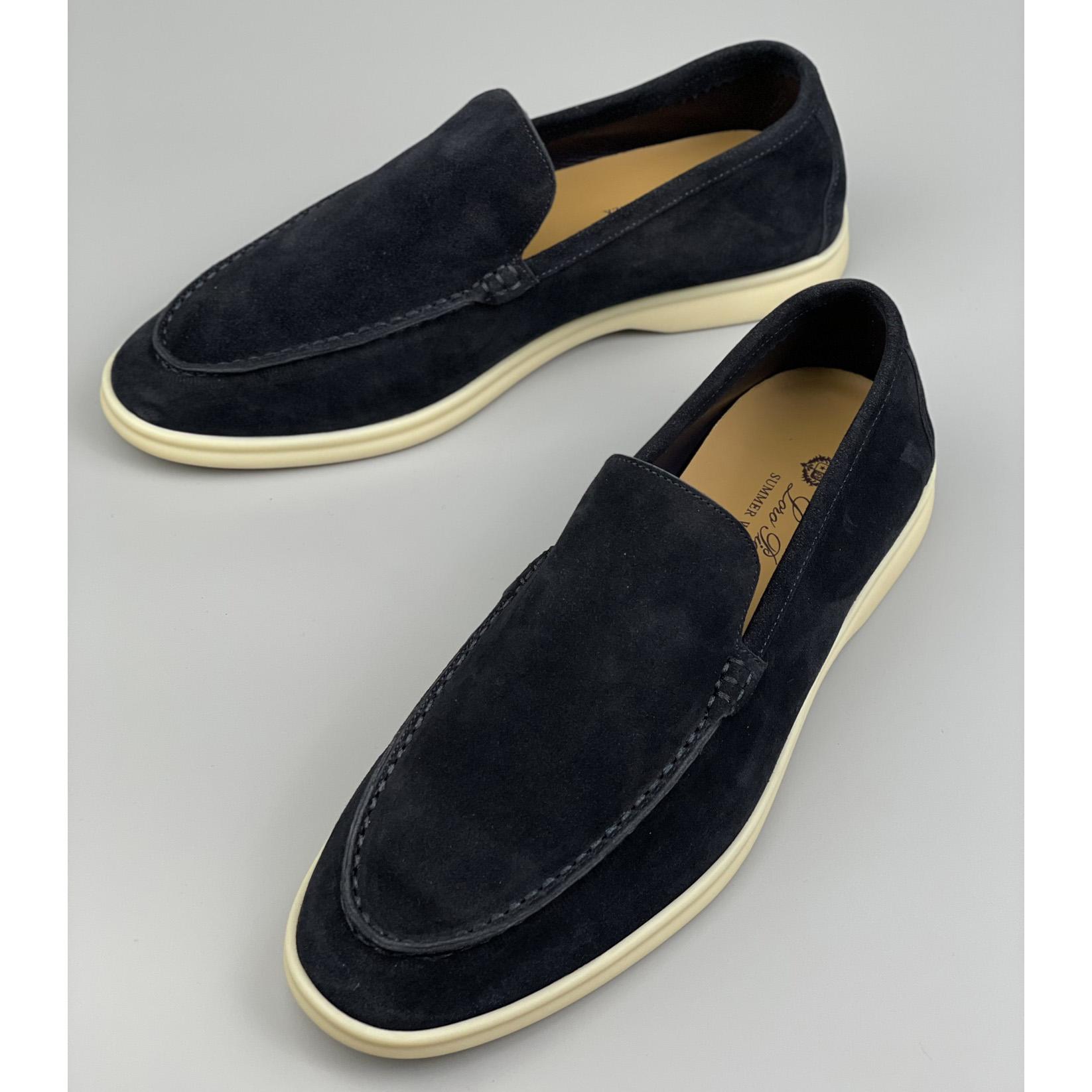 Loro Piana Summer Walk Loafers  - DesignerGu