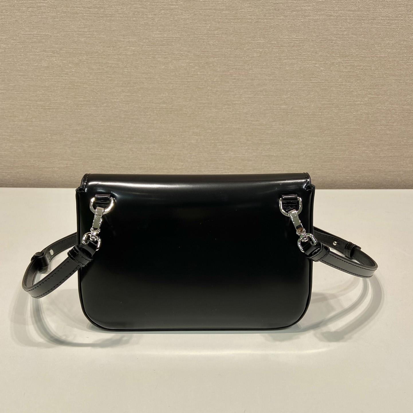 Prada Brushed Leather Mini-bag With Shoulder Strap - DesignerGu