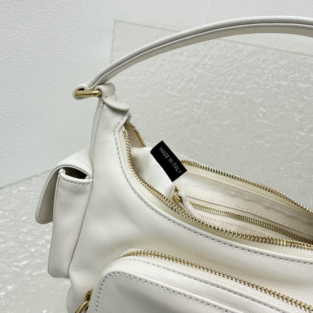 Miu Miu Nappa Leather Pocket Bag - DesignerGu