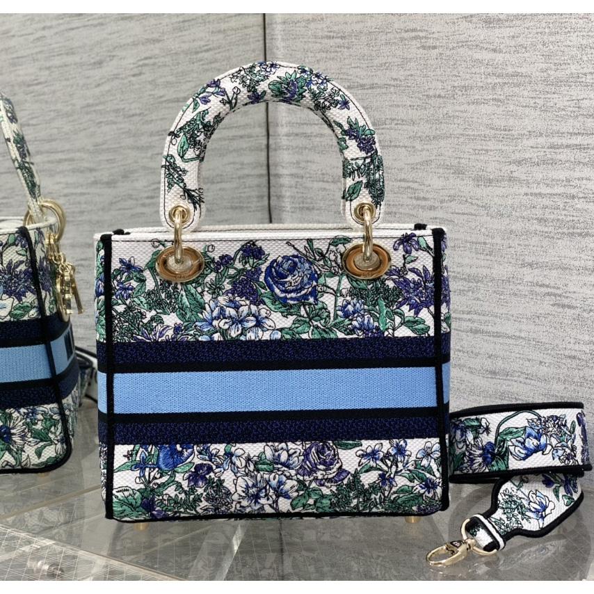 Dior Medium Lady D-lite Bag - DesignerGu