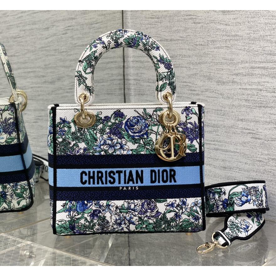 Dior Medium Lady D-lite Bag - DesignerGu