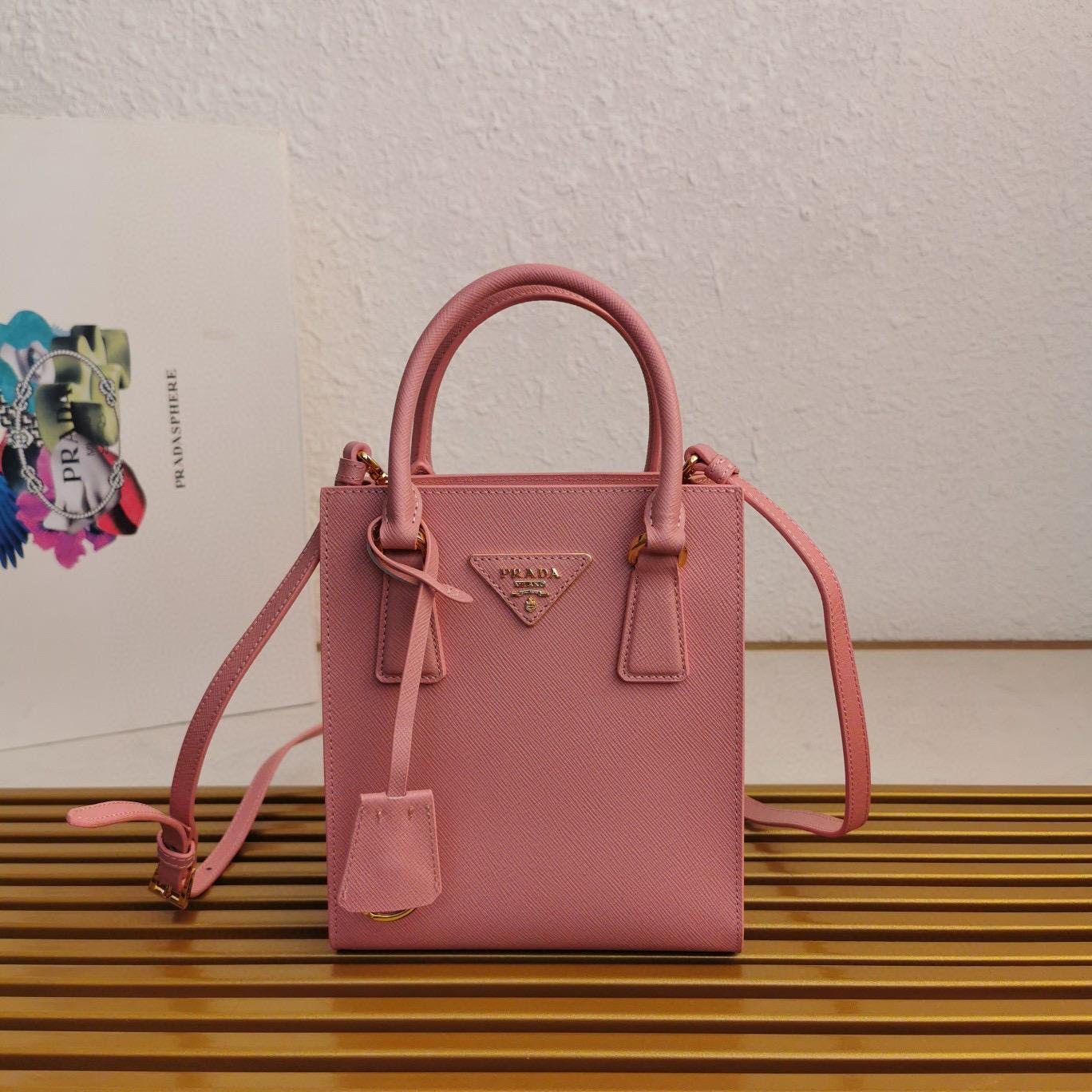 Prada Saffiano Leather Handbag - DesignerGu