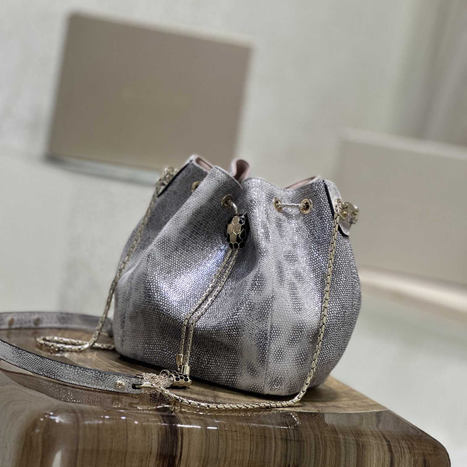 Bvlgari Serpenti Forever Bucket Bag - DesignerGu