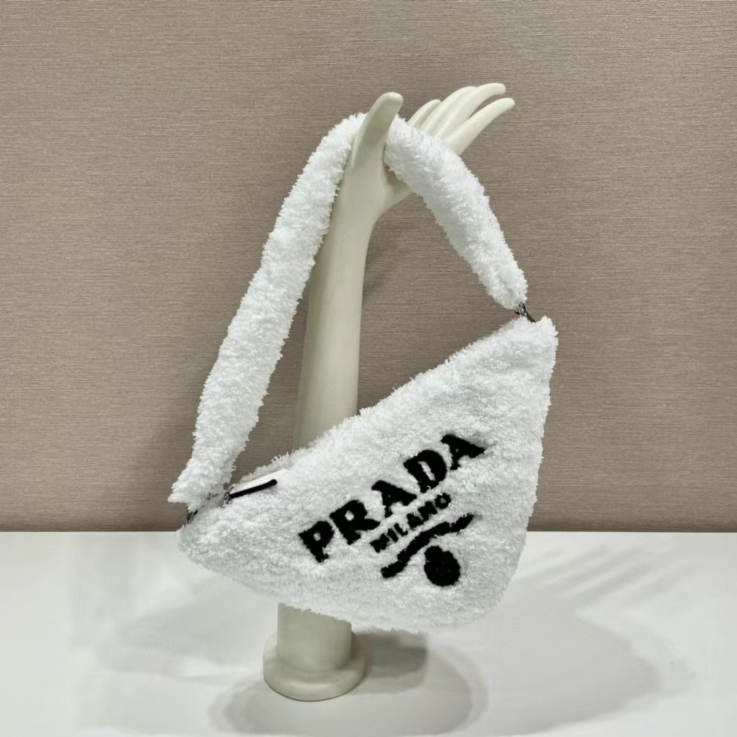 Prada Terrycloth Pouch - DesignerGu