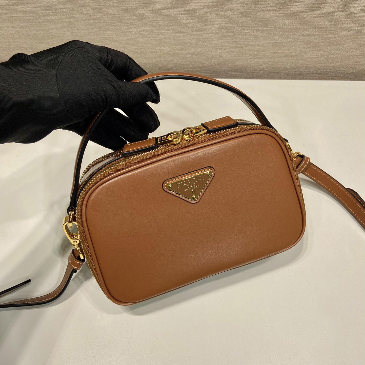 Prada Odette Leather Mini-bag - DesignerGu